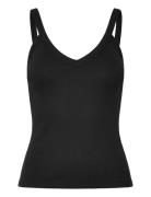 Dagnaiw V-Top Tops T-shirts & Tops Sleeveless Black InWear