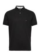 1985 Regular Polo Tops Polos Short-sleeved Black Tommy Hilfiger