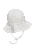 Sunhat Woven Solid Solhatt White Lindex