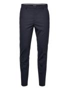 Slhslim-Elon Trs Flex B Noos Bottoms Trousers Formal Navy Selected Hom...