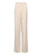 Grallan Linen Pants Bottoms Trousers Beige Grunt