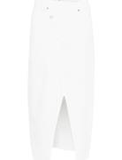 Tempamw 131 Wrap Skirt Langt Skjørt White My Essential Wardrobe