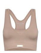 Studio Low Seamless Bra Sport Bras & Tops Sports Bras - All Brown Björ...