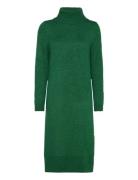 Onlbrandie L/S Roll Neck Dress Knt Noos Knelang Kjole Green ONLY