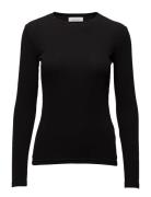 Alexa Ls 7542 Tops T-shirts & Tops Long-sleeved Black Samsøe Samsøe