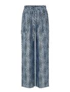 Neddie Bottoms Trousers Wide Leg Blue Baum Und Pferdgarten