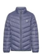 Jacket Quilted Fôret Jakke Blue Color Kids