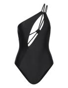 Martinique Black Swimsuit Badedrakt Badetøy Black ALOHAS