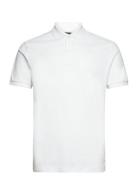 Dunda Overdyed Slim Polo S\S Tops Polos Short-sleeved White G-Star RAW