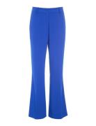 Rihannadea Bottoms Trousers Flared Blue Dea Kudibal