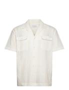 Laurens Label Tops Shirts Short-sleeved White Maison Labiche Paris