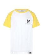 Single Thorlino Raglan Tee Tops T-shirts Short-sleeved White Mads Nørg...