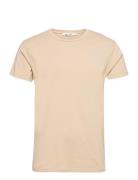 Kronos O-N Ss 273 Designers T-shirts Short-sleeved Beige Samsøe Samsøe