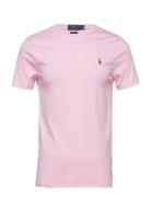 Pima Polo-Ssl-Tsh Designers T-shirts Short-sleeved Pink Polo Ralph Lau...