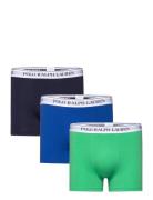 Bci Cotton/Elastane-3Pk-Trn Boksershorts Blue Polo Ralph Lauren Underw...