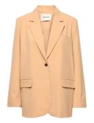 Ankermd Blazer Blazers Single Breasted Blazers Beige Modström