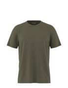 Slhaspen Ss O-Neck Tee Noos Tops T-shirts Short-sleeved Green Selected...