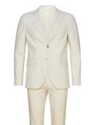 Jprriviera Linen Suit Slim Fit Sn Dress Cream Jack & J S