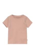 T-Shirt Tops T-shirts Short-sleeved Pink Sofie Schnoor Baby And Kids