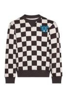 Rod Kids Checkered Sweatshirt Tops Sweat-shirts & Hoodies Sweat-shirts...