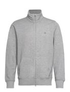 Reg Shield Full Zip Sweat Tops Sweat-shirts & Hoodies Sweat-shirts Gre...