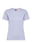 Deloris Tops T-shirts & Tops Short-sleeved Purple HUGO