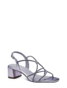 Women Sandals Sandal Med Hæl Purple Tamaris