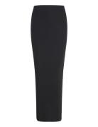 Super Stretch Tube Dress Knelang Kjole Black Gina Tricot