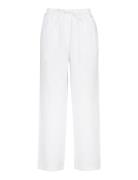 Barbour Christie Trous Bottoms Trousers Wide Leg White Barbour