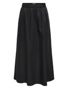 Onlzora Hw Long Skirt Pnt Langt Skjørt Black ONLY