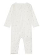 Nightsuit Rib Pyjamas Sie Jumpsuit Cream Fixoni