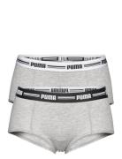 Puma Women Mini Short 2P Hang Hipstertruse Undertøy Grey PUMA