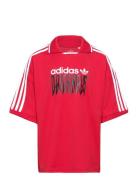 Football Tee Tops T-shirts Short-sleeved Red Adidas Originals