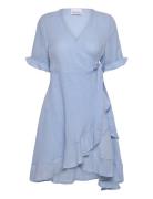 Aleppo Short Dress Kort Kjole Blue Noella