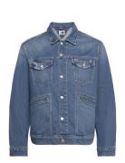 Isaac Denim Trucker Ch6138 Dongerijakke Denimjakke Blue Tommy Jeans