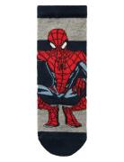 Nmmjumio Spiderman 1P Sock Mar Sokker Strømper Grey Name It