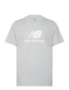 Sport Essentials Logo T-Shirt Sport T-shirts Short-sleeved Grey New Ba...