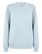 Sc-Banu Tops Sweat-shirts & Hoodies Sweat-shirts Blue Soyaconcept