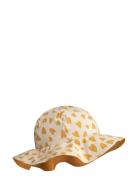 Amelia Reversible Sun Hat Solhatt Yellow Liewood