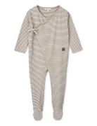 Bolde Baby Stripe Jumpsuit Jumpsuit Cream Liewood