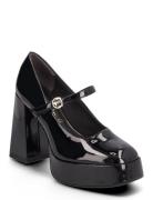 Women Slip-On Shoes Heels Pumps Classic Black Tamaris