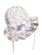 Bell Hat W/Print Solhatt Beige Melton