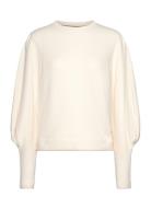 Mmtulic O-Ls Sweatshirt Tops Sweat-shirts & Hoodies Sweat-shirts Cream...