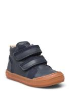 Bisgaard Cuba Høye Sneakers Navy Bisgaard