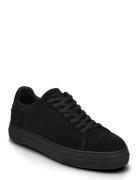 Slhdavid Chunky Suede Sneaker Noos Lave Sneakers Black Selected Homme