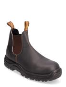 Bl 192 Safety Boot Støvletter Chelsea Boot Brown Blundst