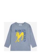 Wonder Horse T-Shirt Tops T-shirts Long-sleeved T-shirts Grey Bobo Cho...