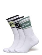 3 Pack Asics Logo Crew Sock Sport Socks Regular Socks Multi/patterned ...