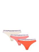 3 Pack Thong Stringtruse Undertøy Multi/patterned Tommy Hilfiger