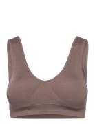 Comfort Bra Lingerie Bras & Tops Soft Bras Tank Top Bras Beige Magic B...